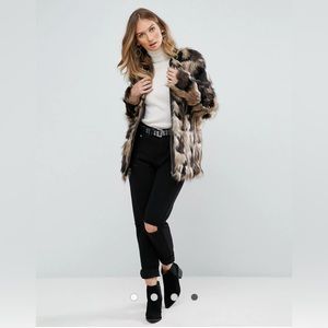 Pamela McCoy fur coat XS
